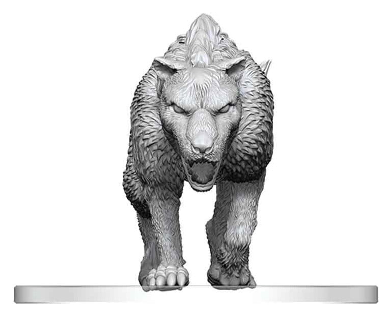 Pathfinder Battles Deep Cuts Unpainted Miniature Hyaenodon 13 cm