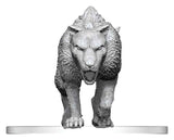 Pathfinder Battles Deep Cuts Unpainted Miniature Hyaenodon 13 cm