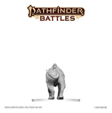 Pathfinder Battles Deep Cuts Unpainted Miniature Hyaenodon 13 cm