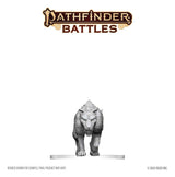 Pathfinder Battles Deep Cuts Unpainted Miniature Hyaenodon 13 cm