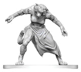 Pathfinder Battles Deep Cuts Unpainted Miniature Weretiger 13 cm