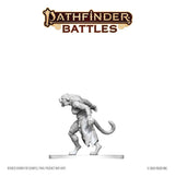 Pathfinder Battles Deep Cuts Unpainted Miniature Weretiger 13 cm
