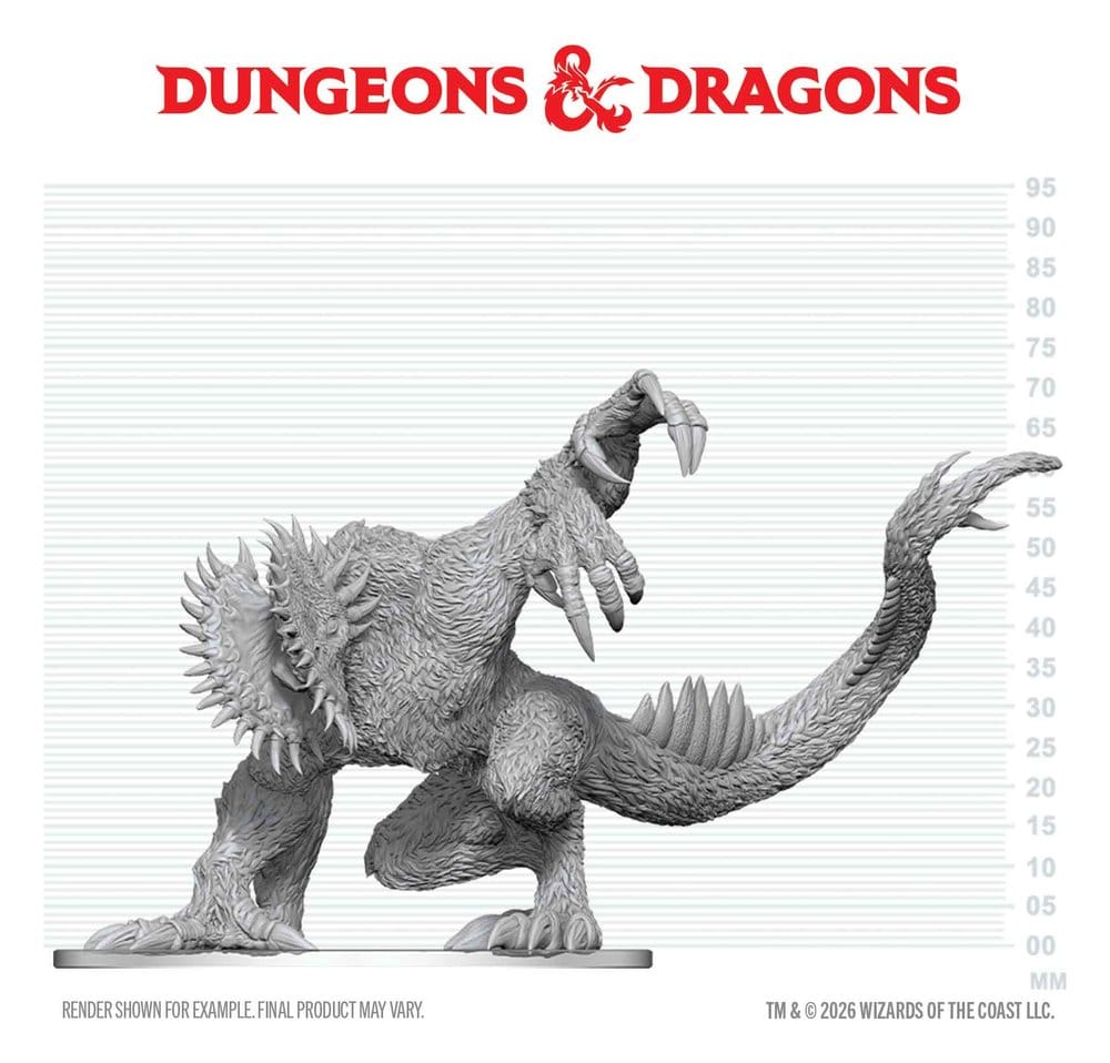 Dungeons & Dragons Nolzur's Marvelous Miniatures Unpainted Miniature Gug 20 cm