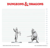 D&D Nolzur's Marvelous Miniatures Mini Figures Drow Elite Warrior & Drow Priestess of Lolth 13 cm