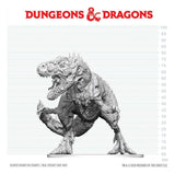 Dungeons & Dragons Nolzur's Marvelous Miniatures Unpainted Miniature Tyrannosaurus Zombie 20 cm