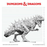 Dungeons & Dragons Nolzur's Marvelous Miniatures Unpainted Miniature Tyrannosaurus Zombie 20 cm
