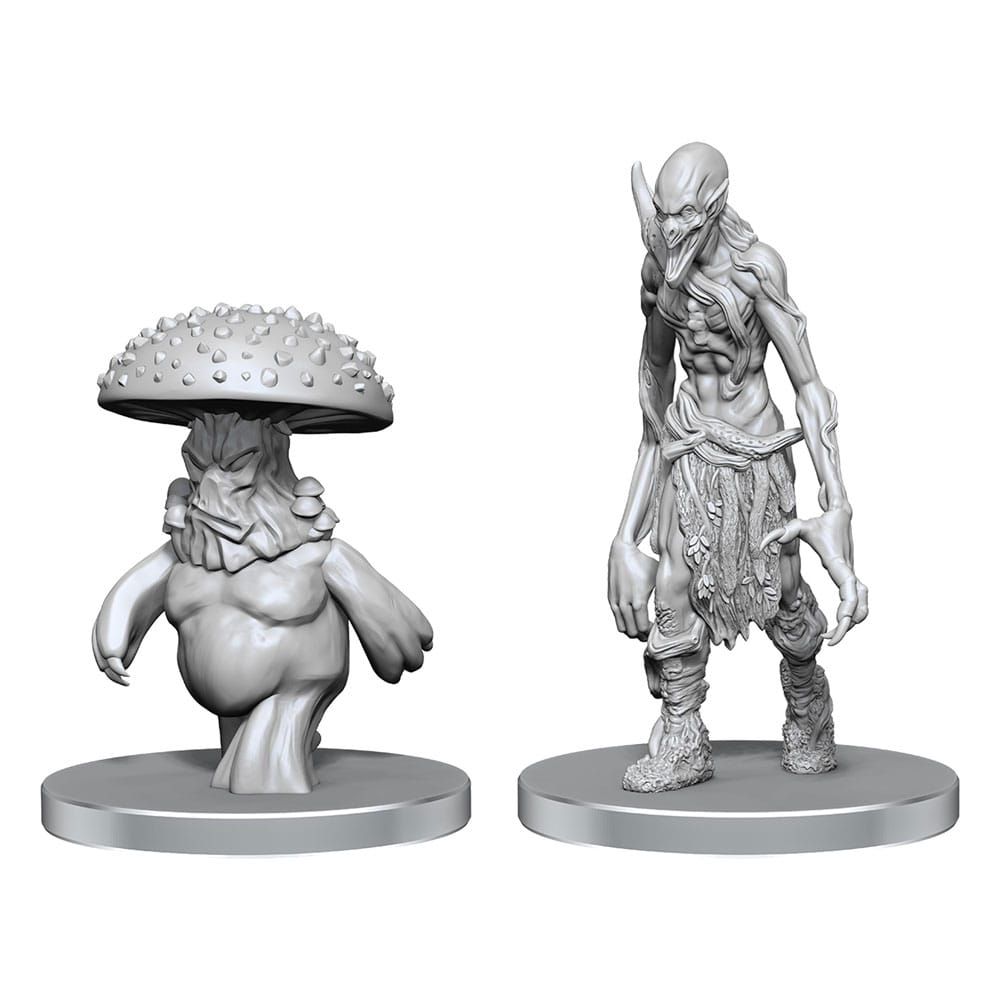 Pathfinder Deep Cuts Unpainted Miniatures Myceloid & Grimstalker
