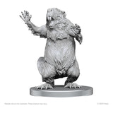 Pathfinder Deep Cuts Unpainted Miniatures Boggard Scout & Castoroides