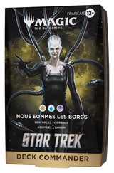 Magic the Gathering Star Trek Commander Decks Case (4) french