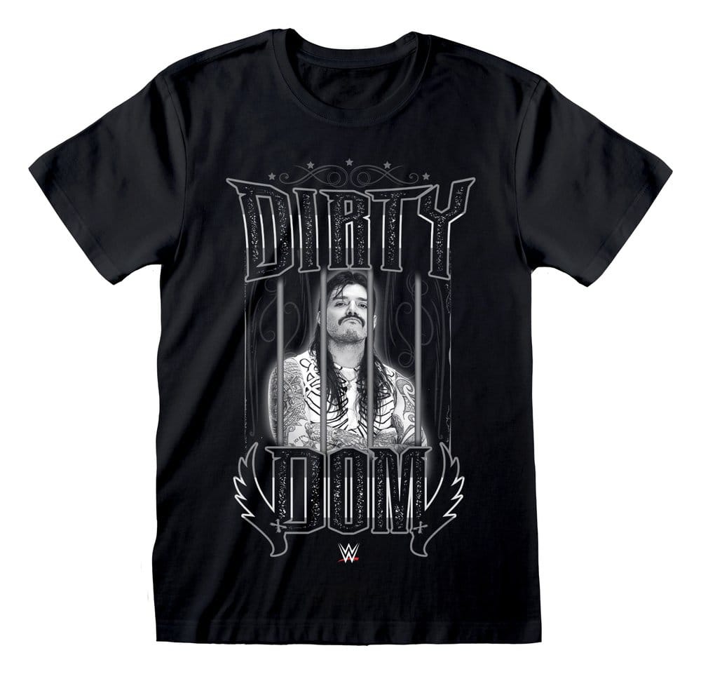 WWE T-Shirt Dirty Dom Black Size XL