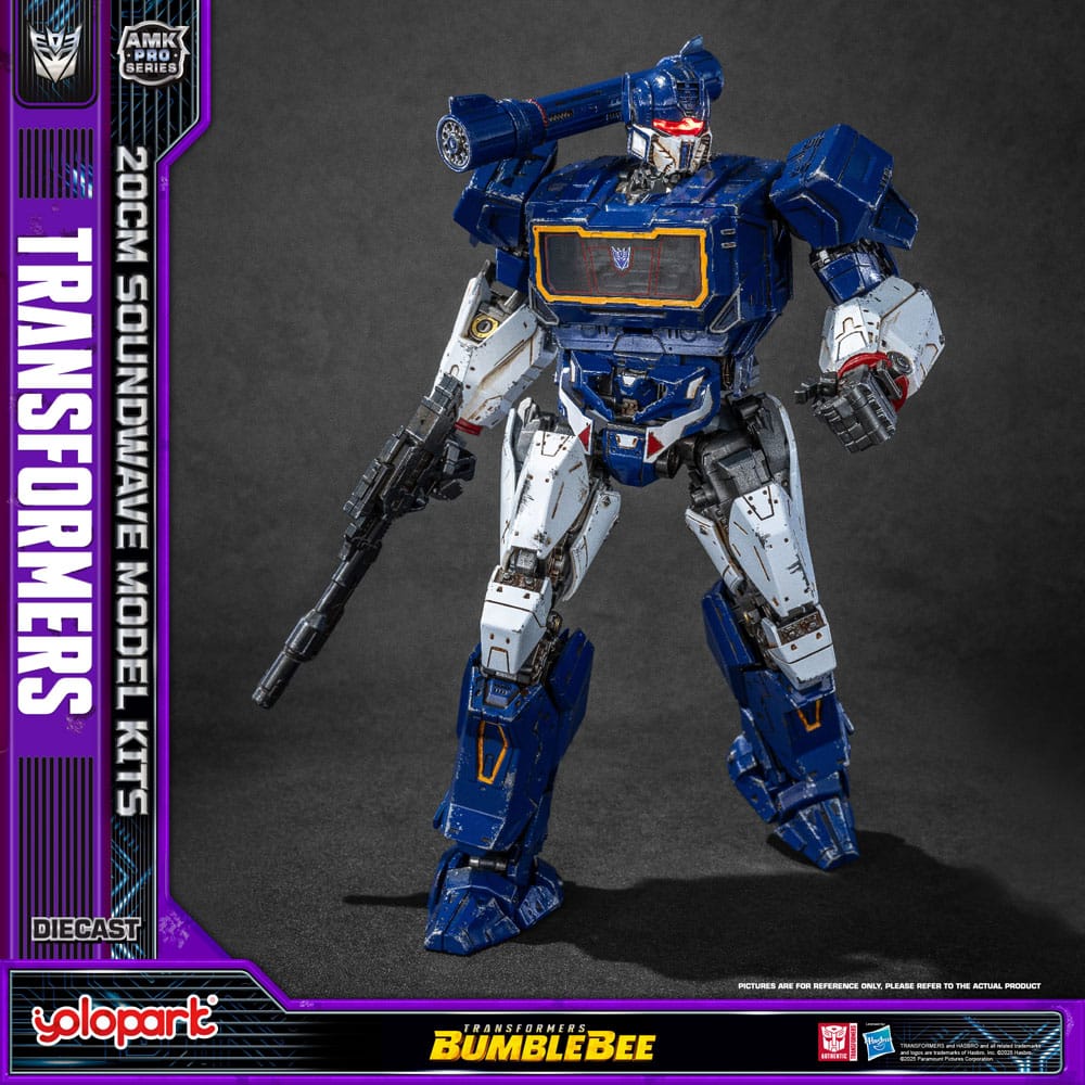 Transformers: Bumblebee AMK Pro Series Plastic Model Kit Soundwave (Oversea Version) 20 cm