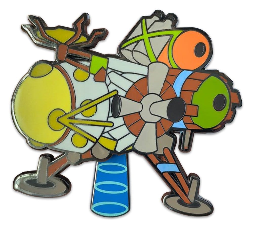 Outer Wilds Pin Badge Spaceship Bobble 5 cm