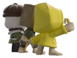 Little Nightmares II Minitooz 3-Pack Mono, Six & Hunter 7 cm