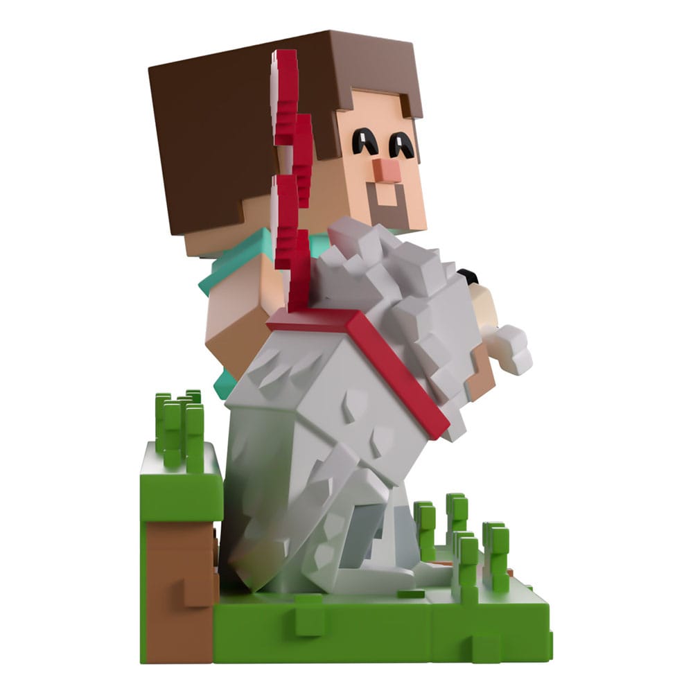 Minecraft Vinyl Figure Taming a Wolf 10 cm