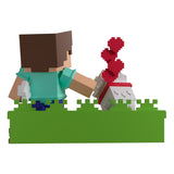 Minecraft Vinyl Figure Taming a Wolf 10 cm