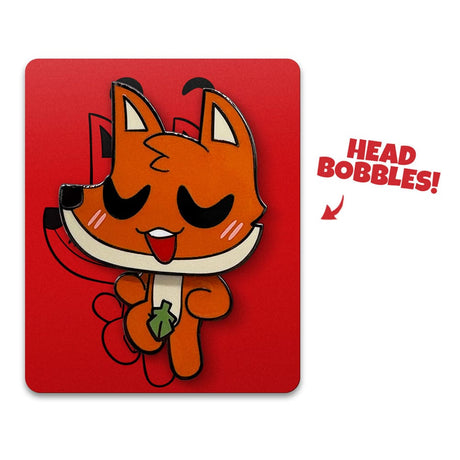 Cult of The Lamb Pin Badge Dancer Bobble Head C 5 cm