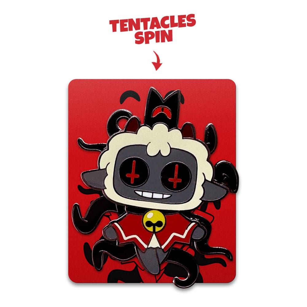 Cult of The Lamb Pin Badge Lamb Spinning 5 cm