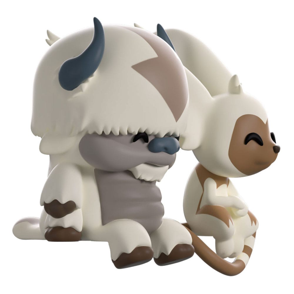Avatar: The Last Airbender Vinyl Figures Appa and Momo Monitor Buddiez 5 cm