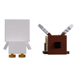 Minecraft Vinyl Figures Bee and Chicken Monitor Buddiez