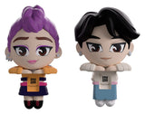 KPop Demon Hunters Vinyl Figures Jinu & Rumi Monitor Buddiez 6 cm
