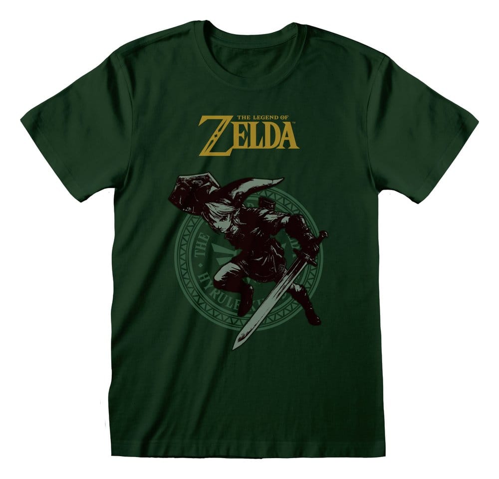 Nintendo The Legend of Zelda T-Shirt Link Pose Size L
