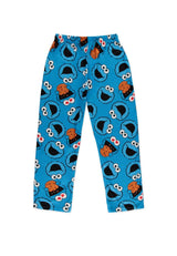 Sesame Street Jersey Pants Cookie Monster Size L