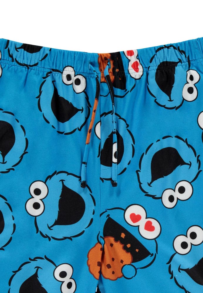 Sesame Street Jersey Pants Cookie Monster Size XL
